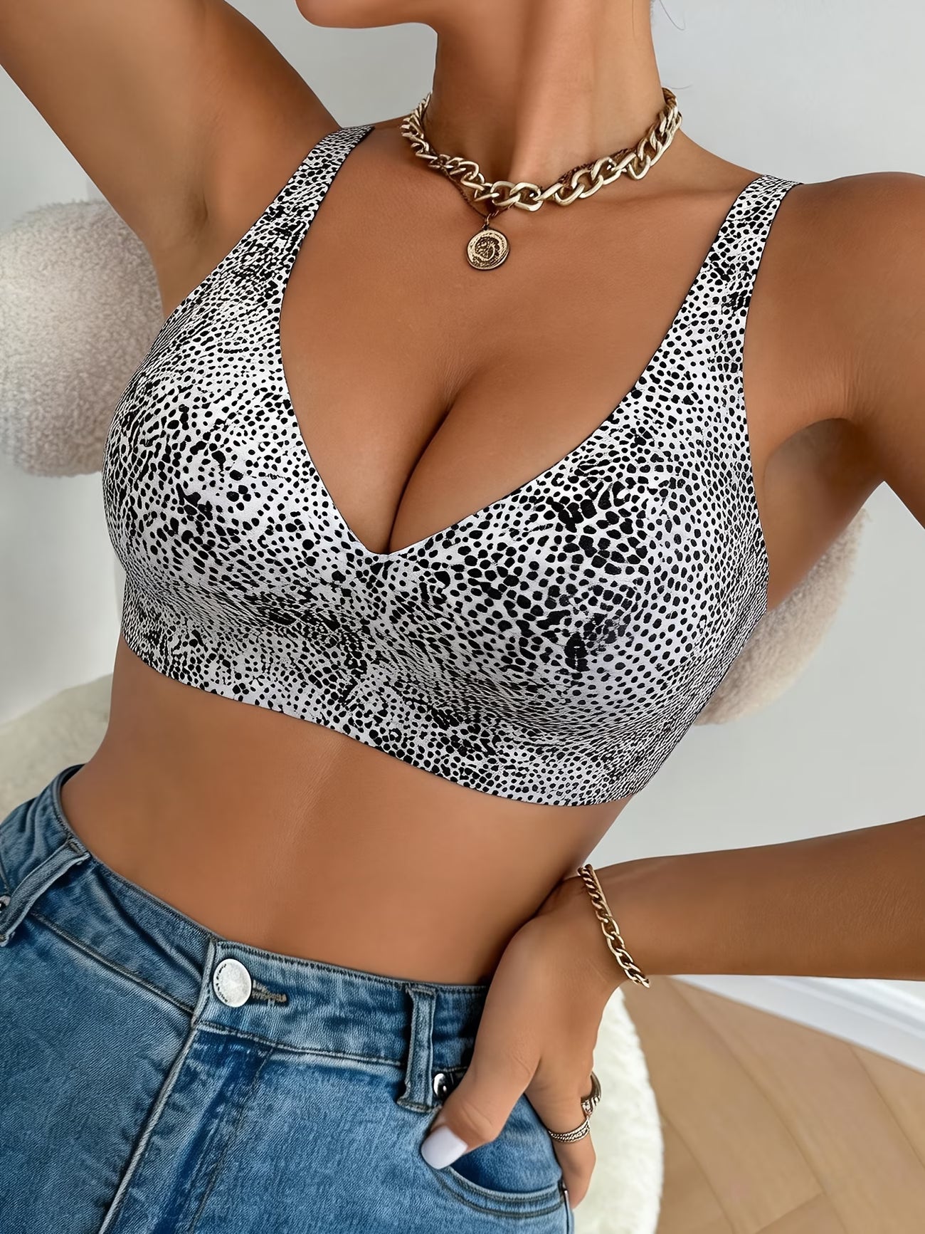 Wireless Jelly Bra Patten