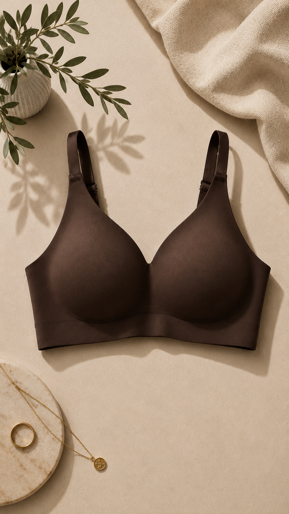 Wireless Jelly Bra Plain